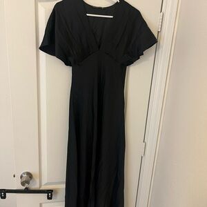 Abercrombie & Fitch Black Maxi Dress